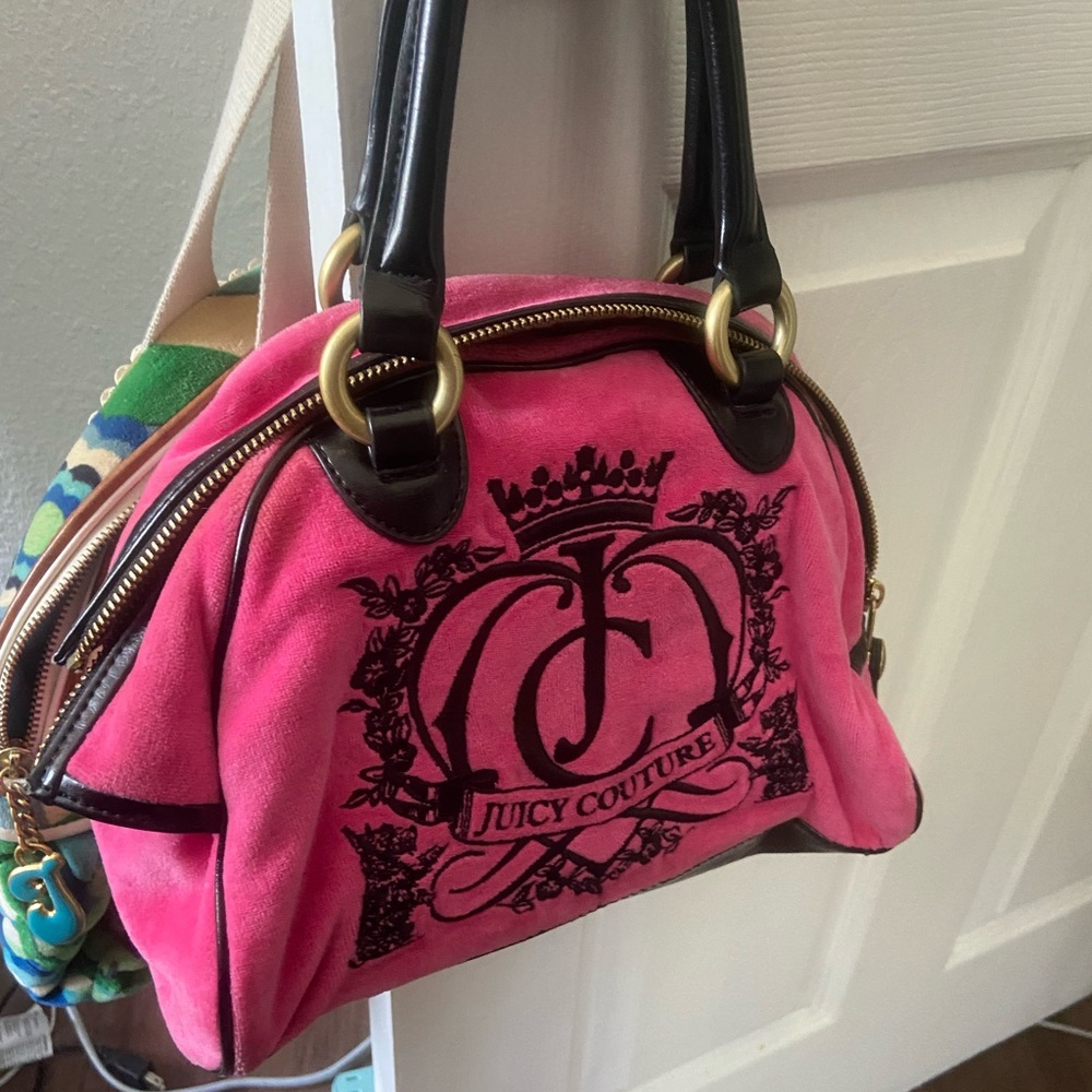 Juicy Couture pink bowler
